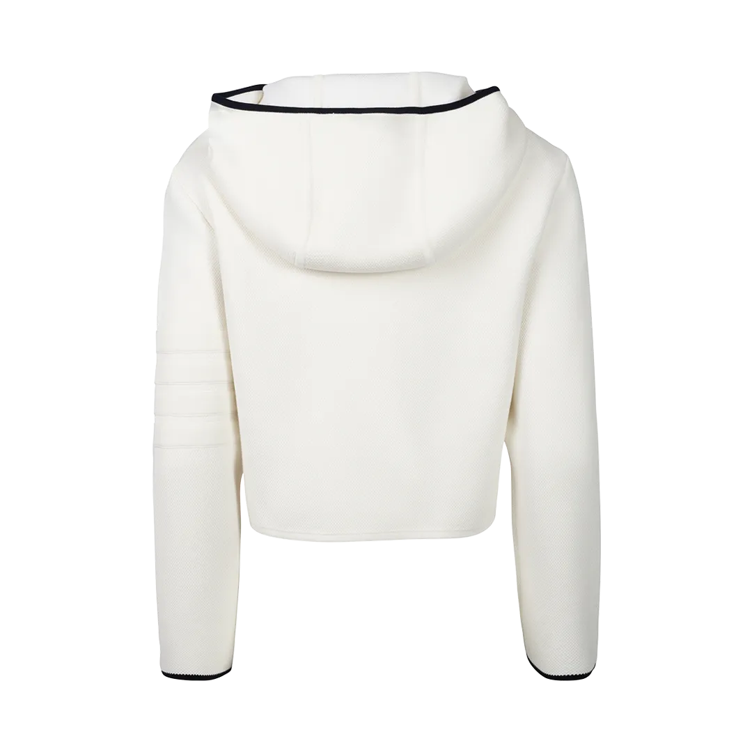 4-Bar Cropped Duffle Jacket
