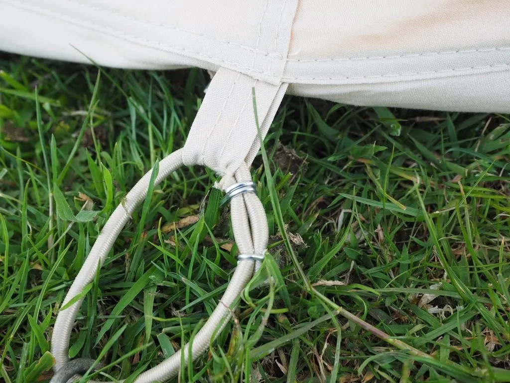 7m Bell Tent 285gsm 100% Natural Canvas