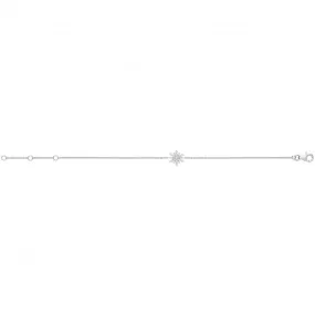 Acotis Silver Bracelet Snowflake G3361B