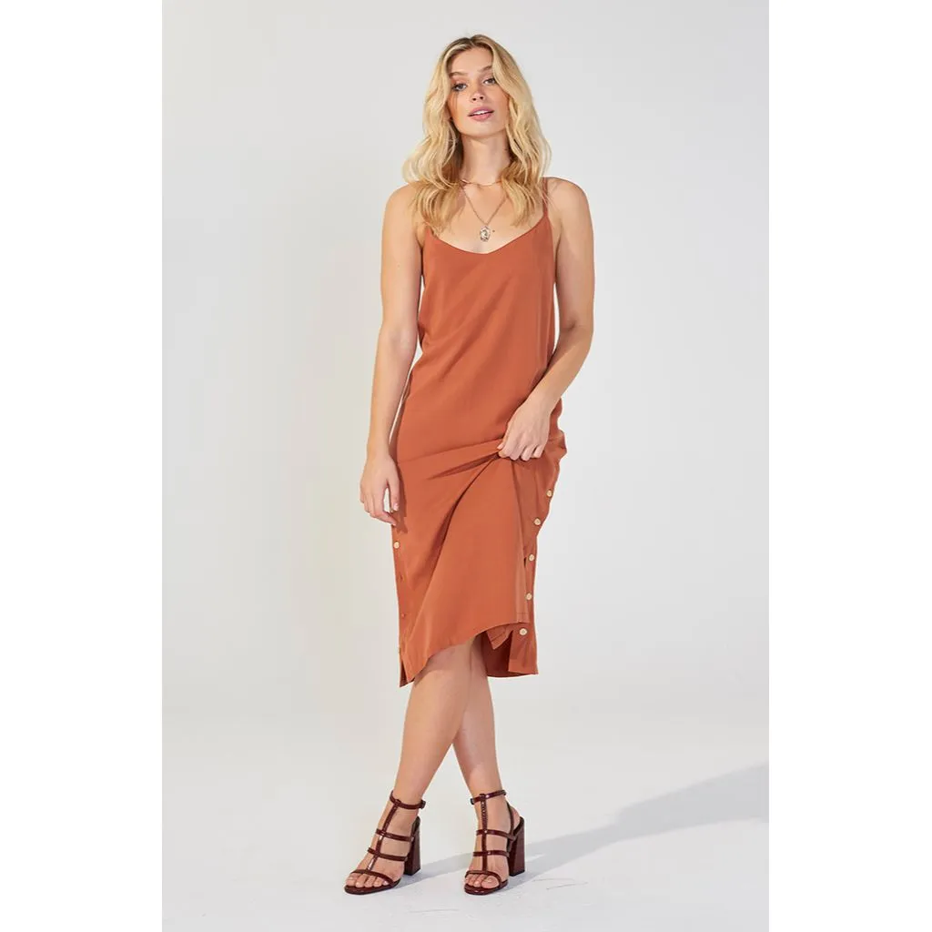 Allora Tie Back Slip Dress