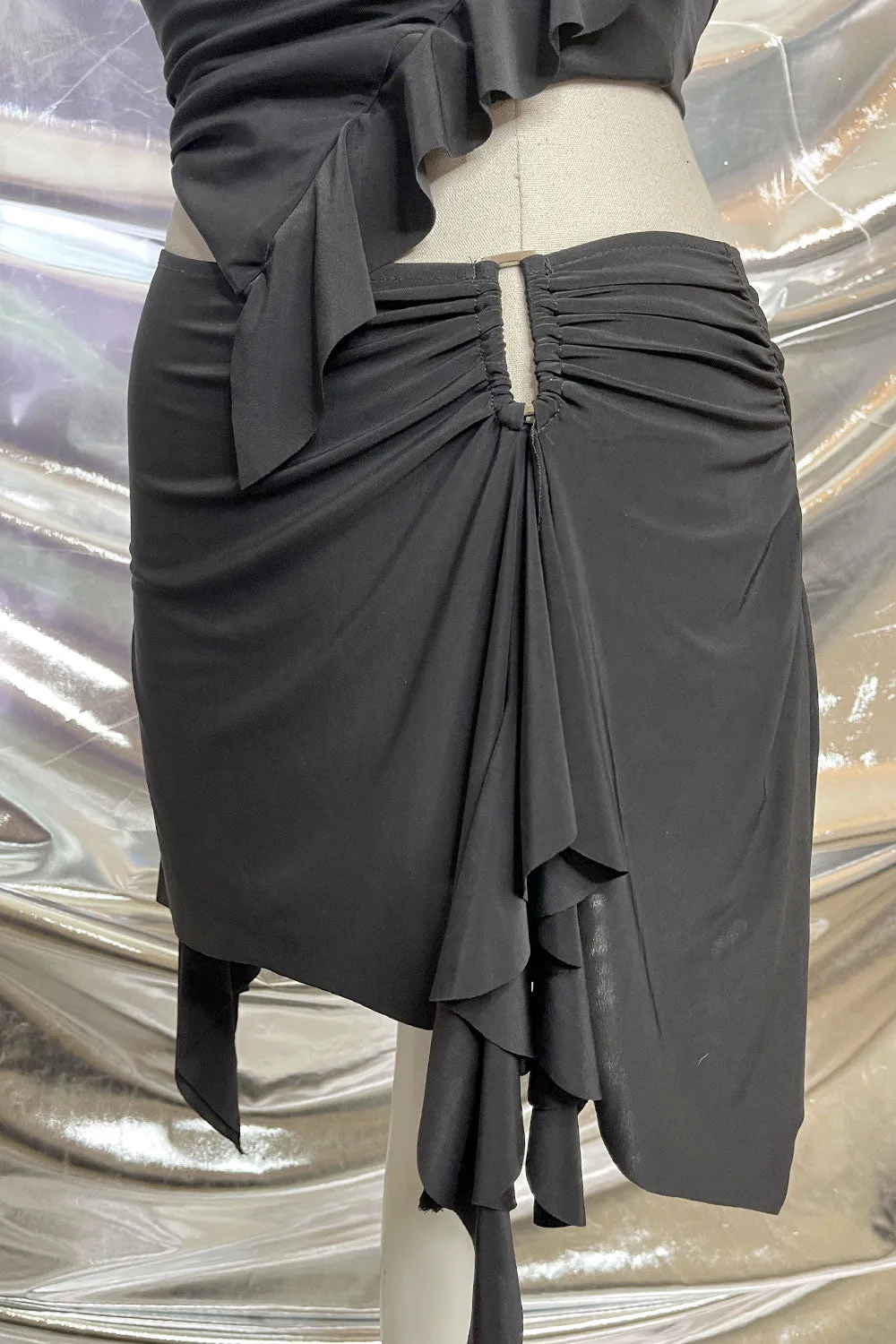 ANAHI RUFFLED TOP & SKIRT SET
