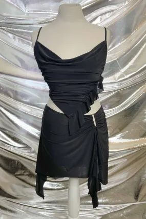 ANAHI RUFFLED TOP & SKIRT SET