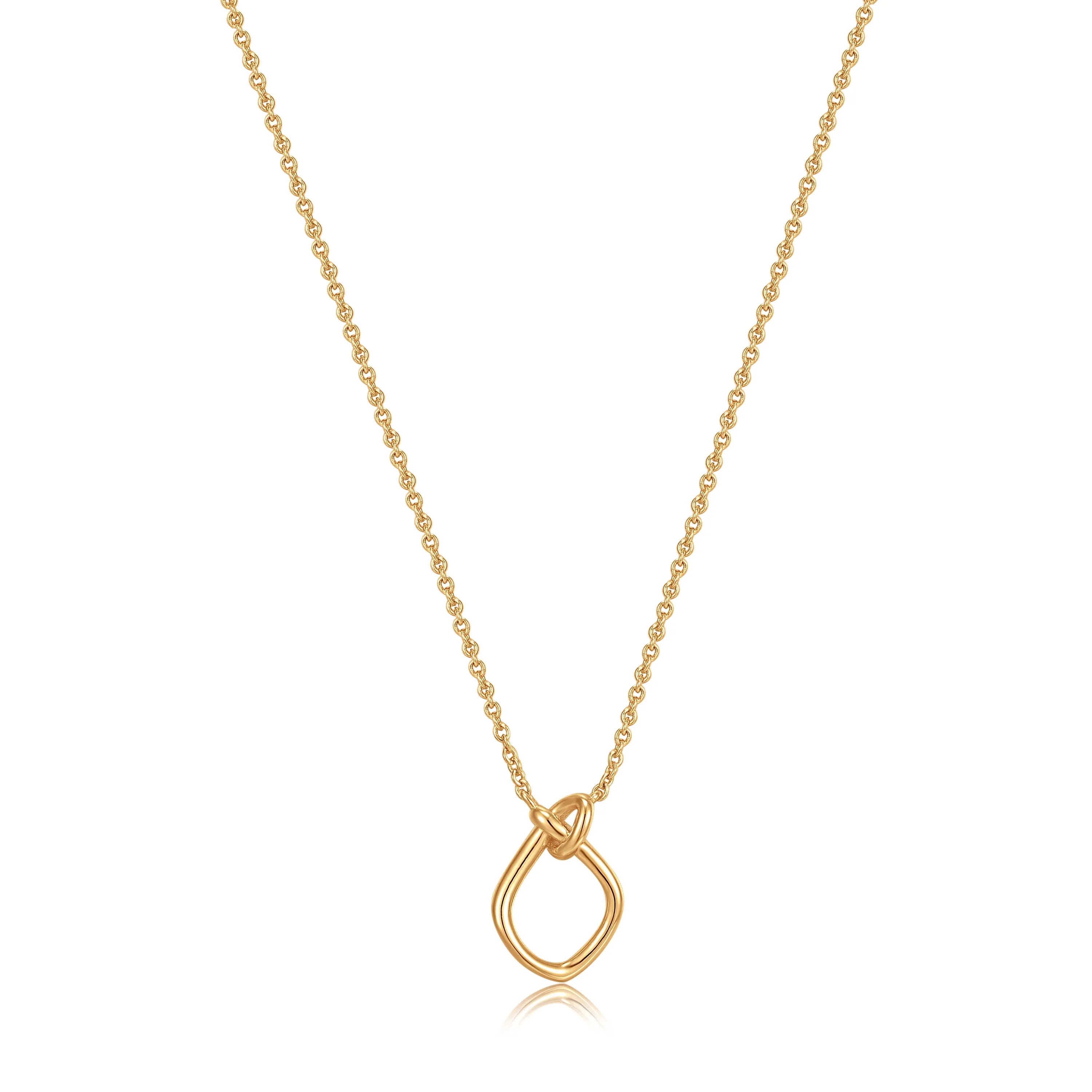 ANIA HAIE - Gold Knot Pendant Necklace