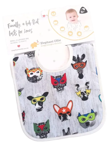 Animals in Disguise Bib