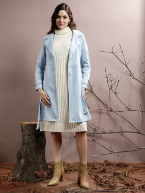 Athena Single Breasted Trench Coat With Belt