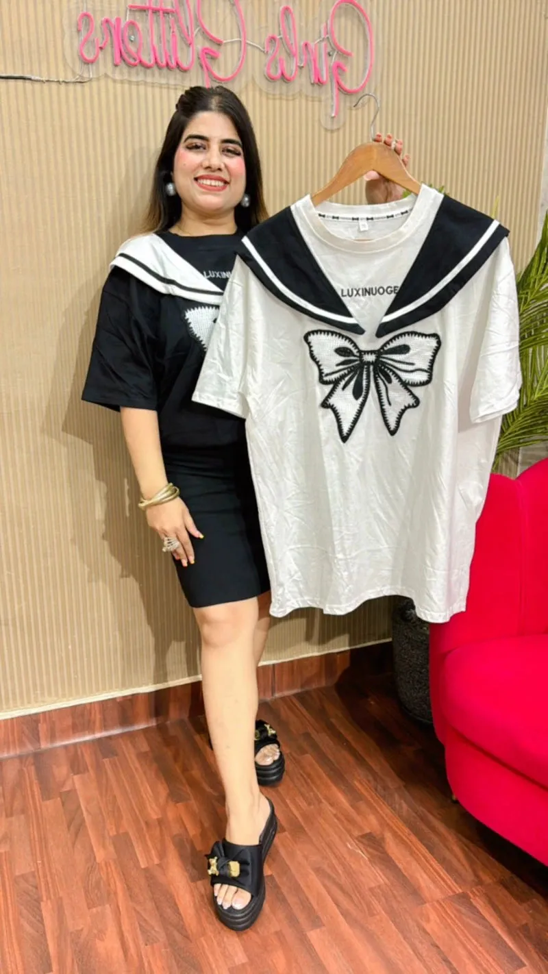 Beautiful Bow T- Shirt GGR234