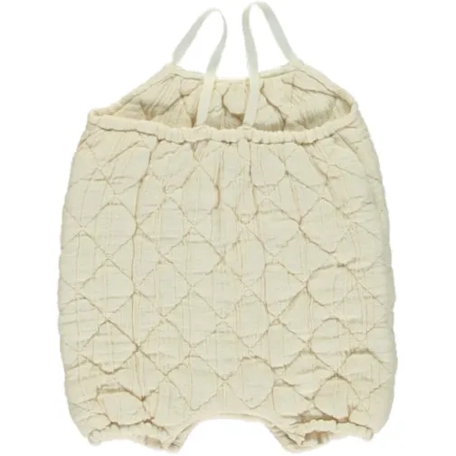 Bebe Organic Joan Padded Overall Romper