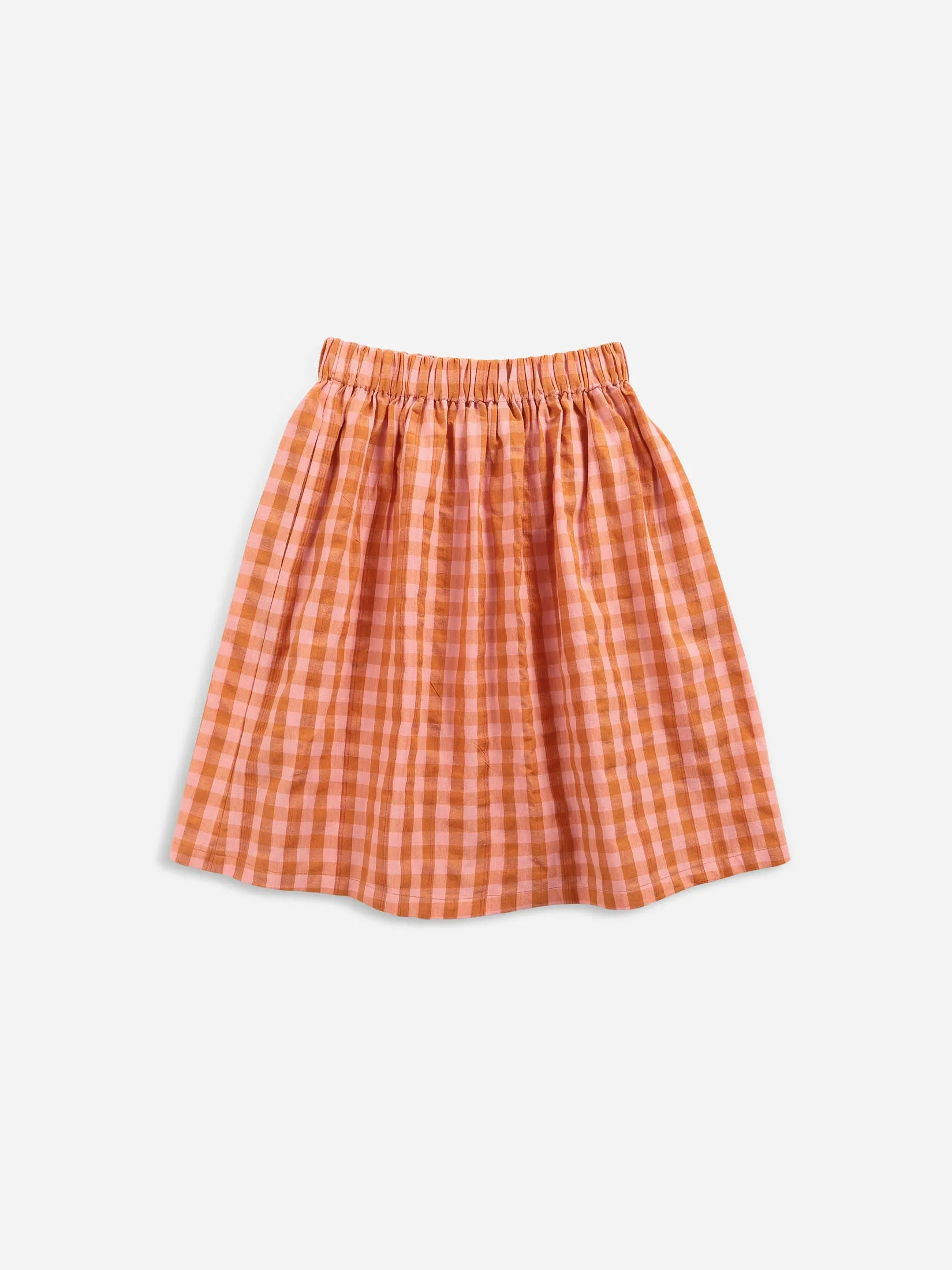 Bobo Choses VIchy Buttoned Woven Skirt