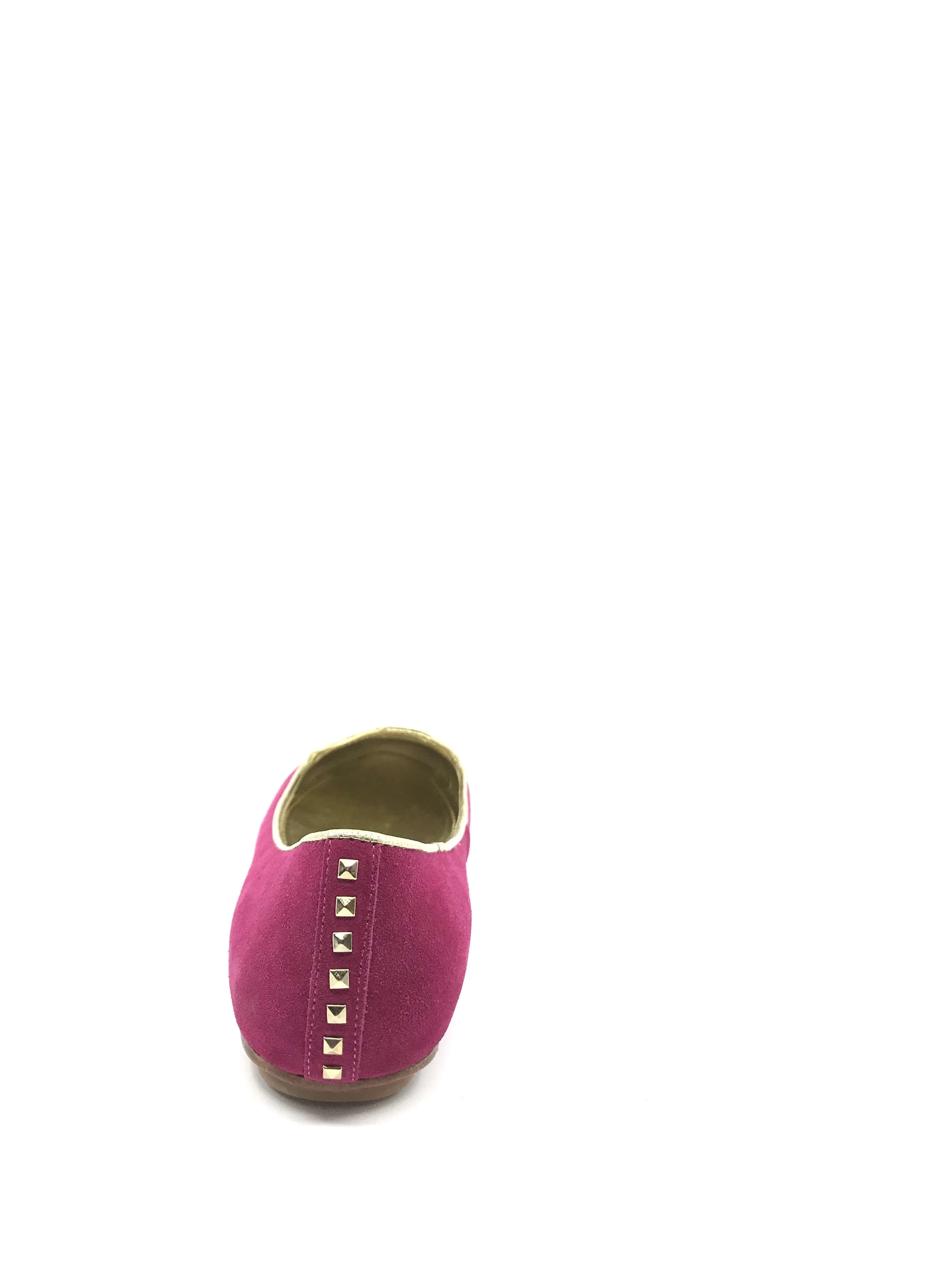 Braxton Pink Suede Elaine Turner Flats