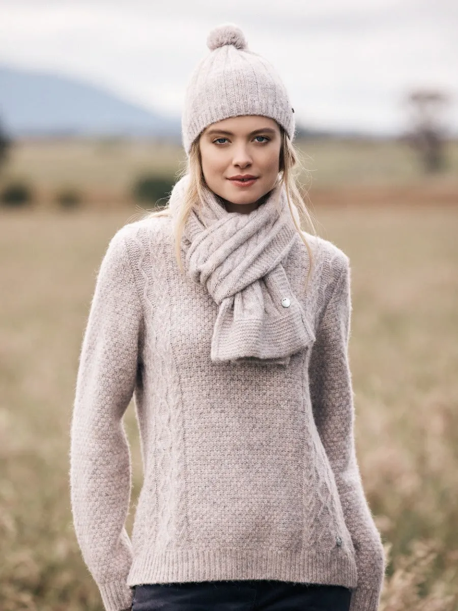 Cable Scarf | Multi