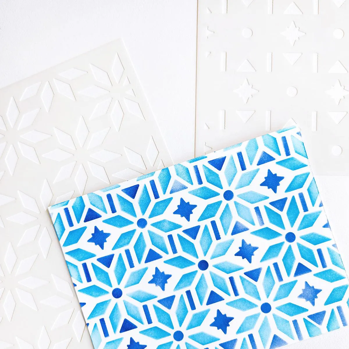 Catherine Pooler Designs - Stencils - Folk Star Layered