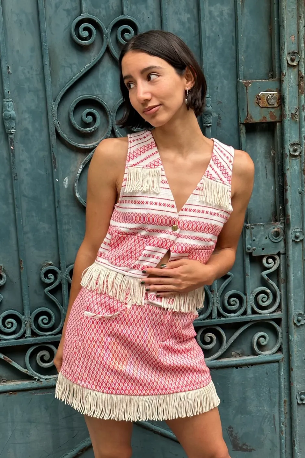Cereza Tassel Skirt