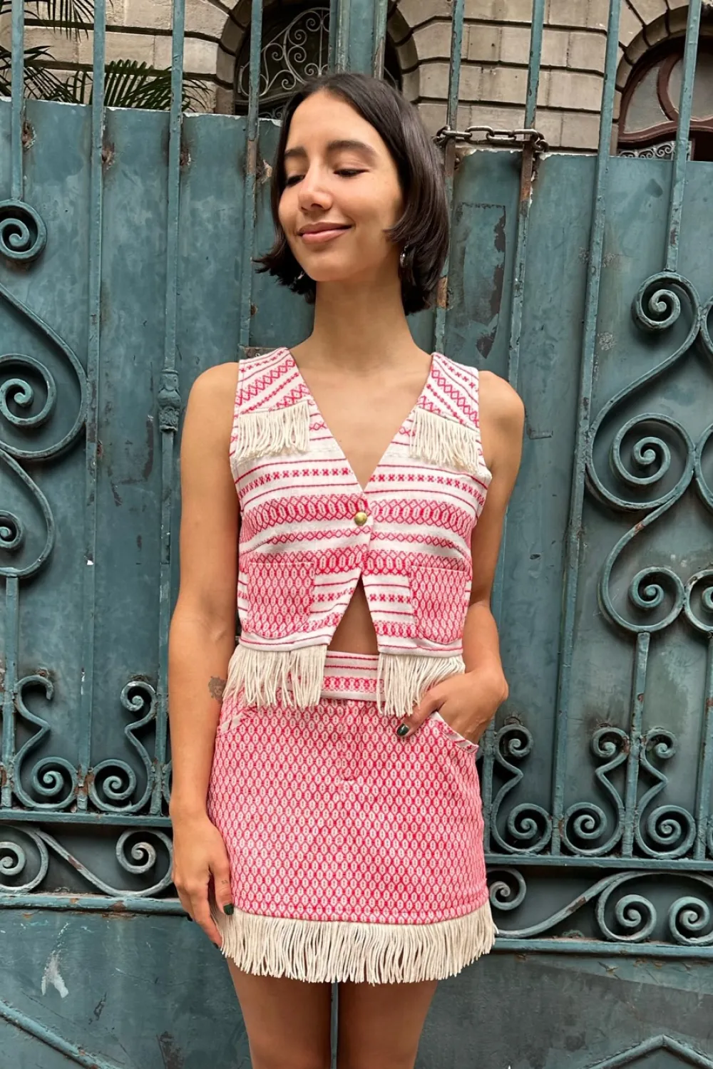 Cereza Tassel Skirt