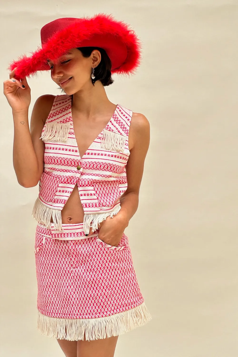Cereza Tassel Skirt