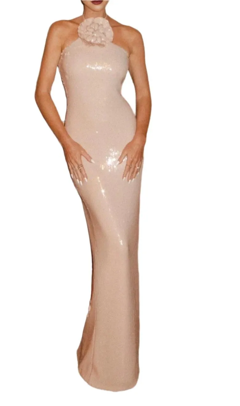 CHI Sequins Maxi Bodycon Dress