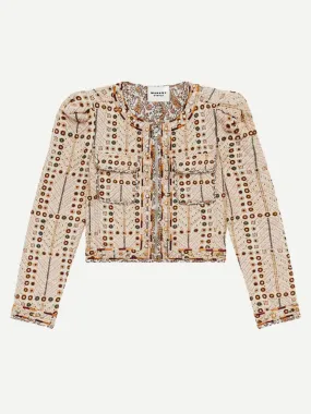 Christy Jacket in Ecru
