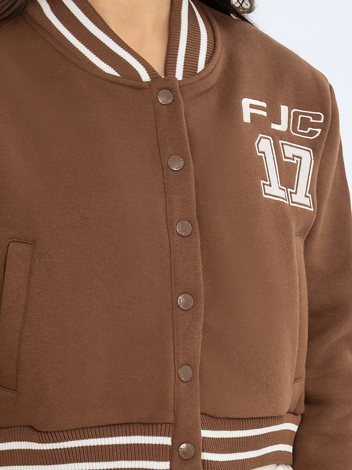 Collegiate Crop Jacket - FWTJK23-001