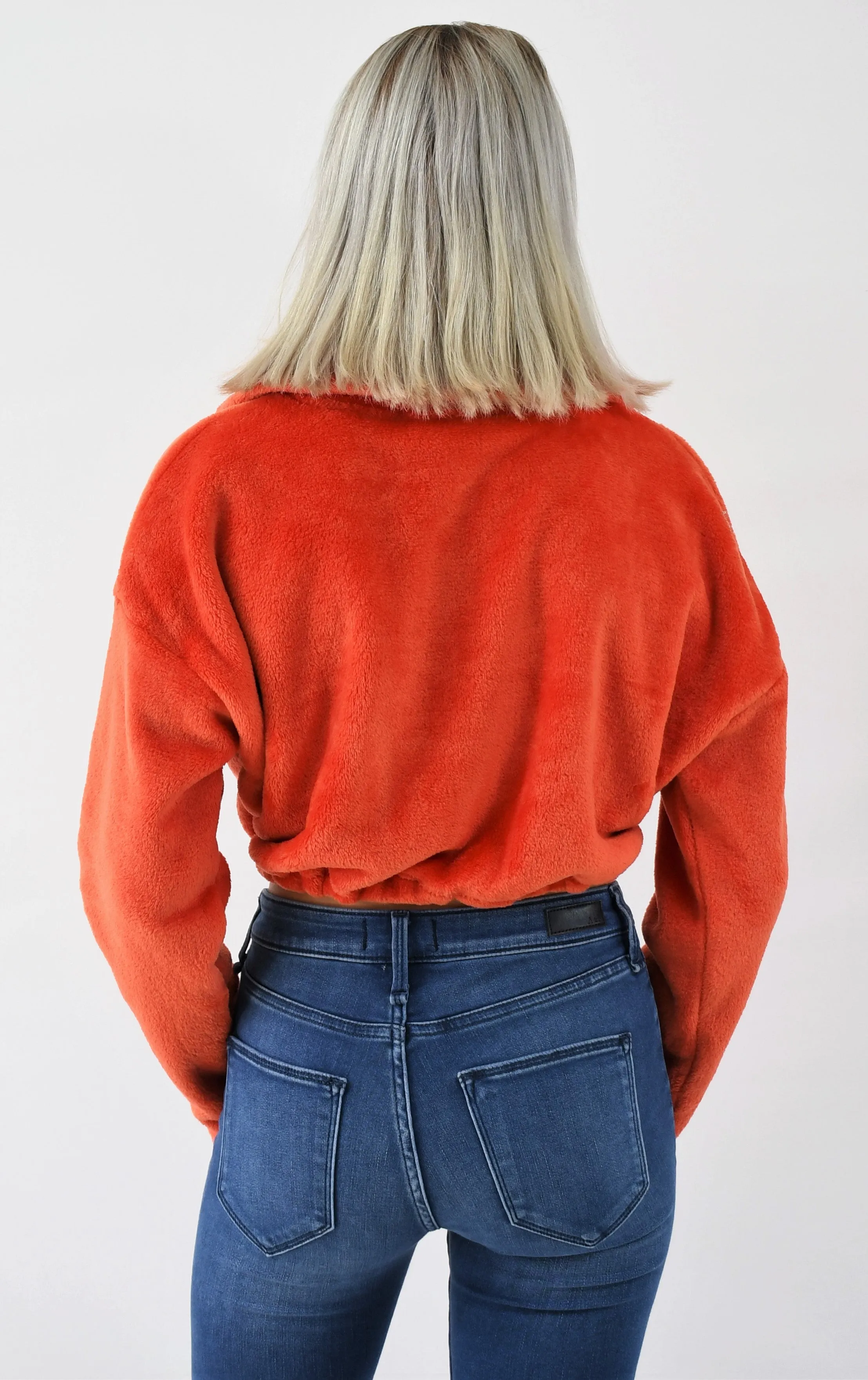 Color Cropped Fleece