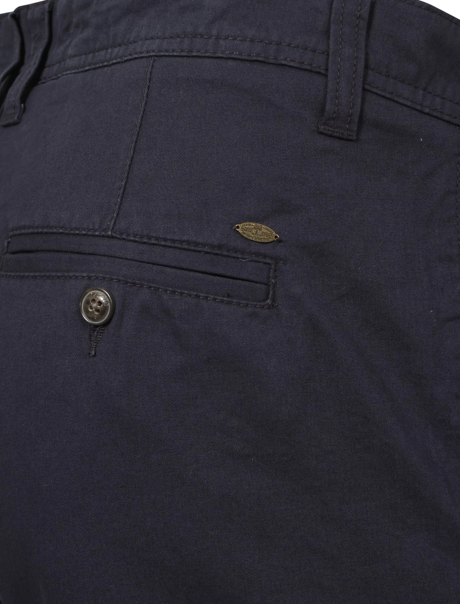 Cotton Chino Shorts in Dark Blue - Tokyo Laundry