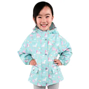 Cozy-Dry Rain Jacket - Unicorn