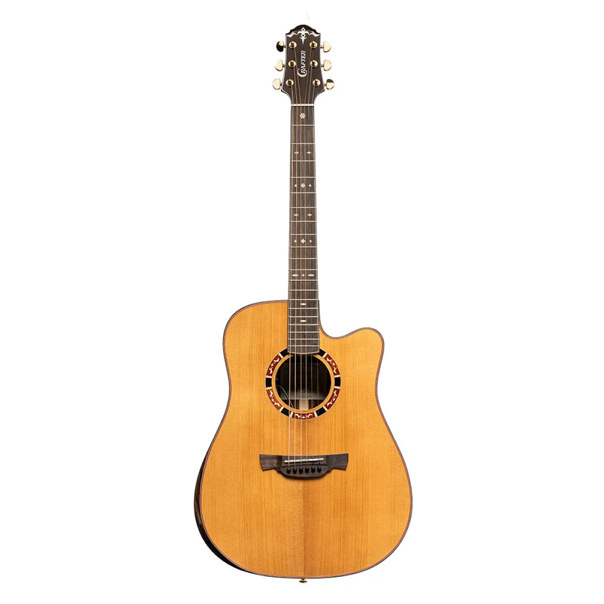 Crafter VL D22CE VL Series 22 Cutaway Dreadnought Acoustic-Electric Guitar