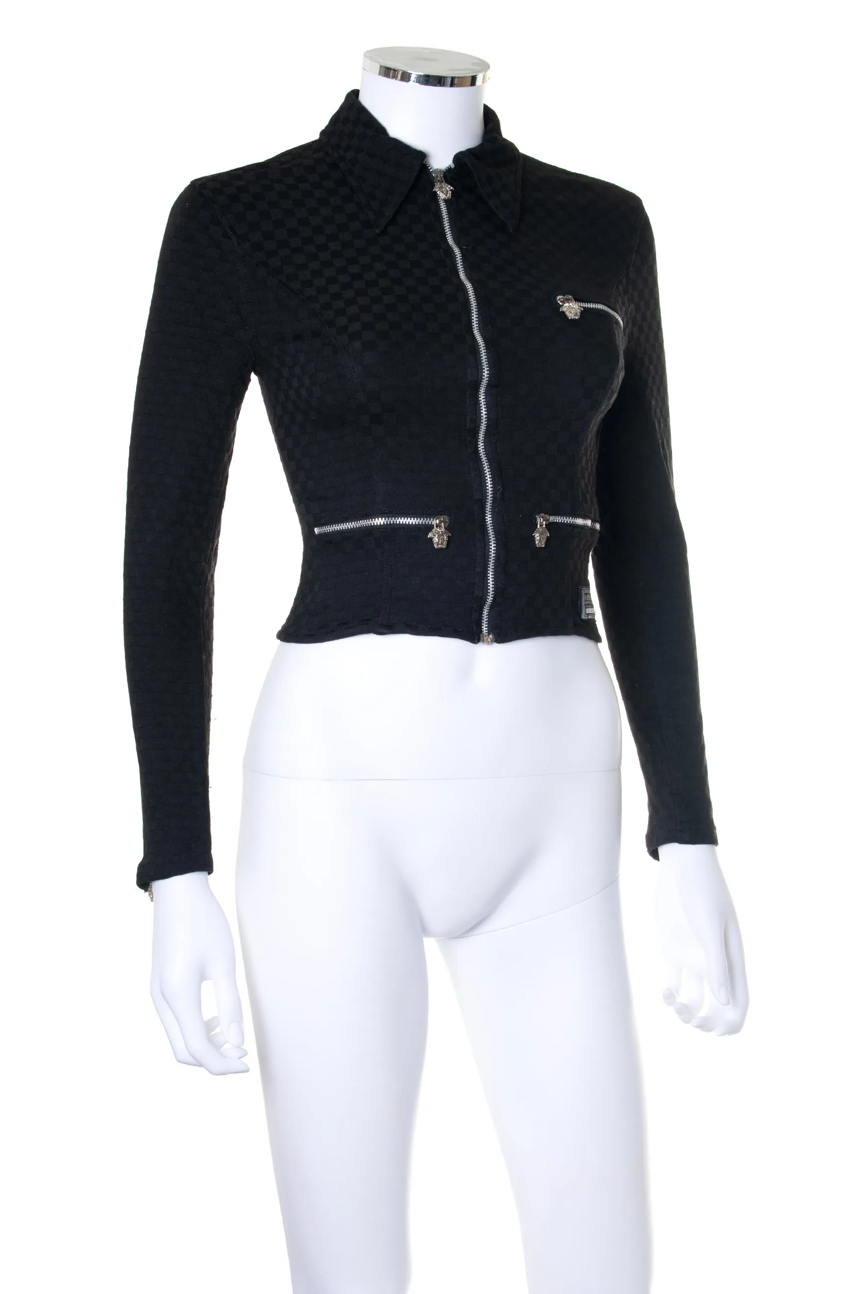 Cropped Medusa Jacket