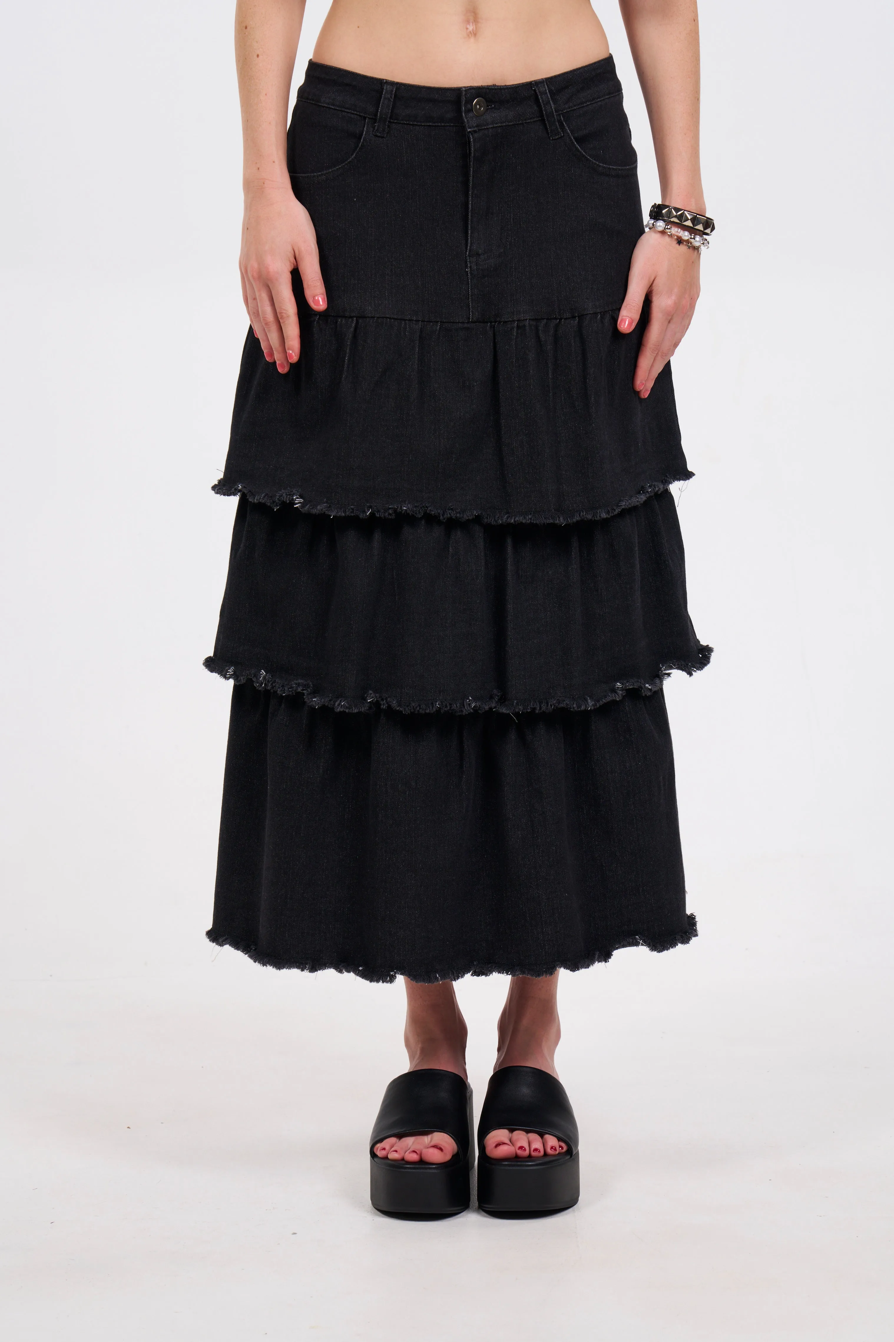 Denim Supernova Skirt