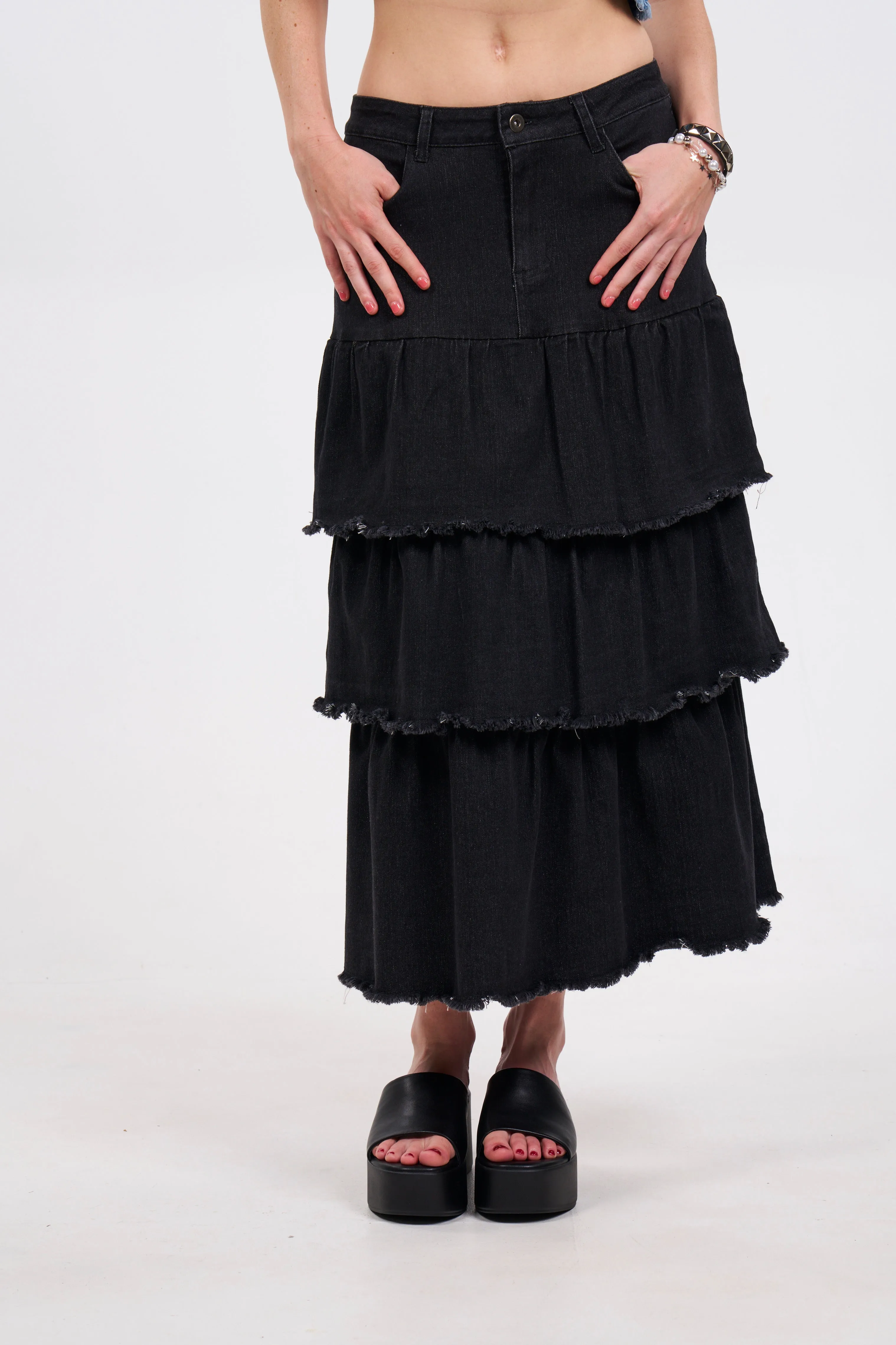 Denim Supernova Skirt