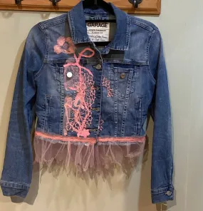 DM2-143 Cropped Denim Jacket