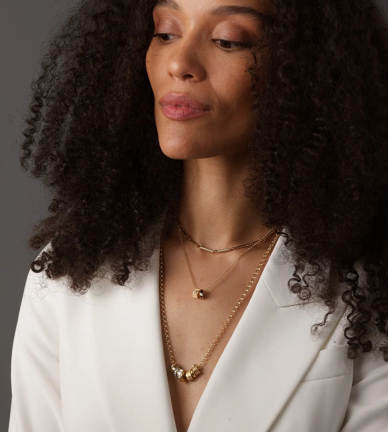 Dream : Heart Beat Story - Medium Belcher Chain Necklace