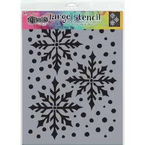 Dyan Reaveley's Dylusions Stencils 9"X12" - Ice Queen*