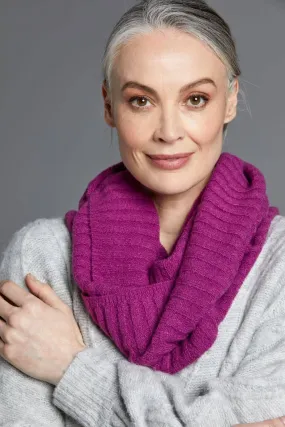 Eb & Ive Vienetta Snood in Mulberry