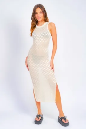 Emory Ivory Tank Midi Dress