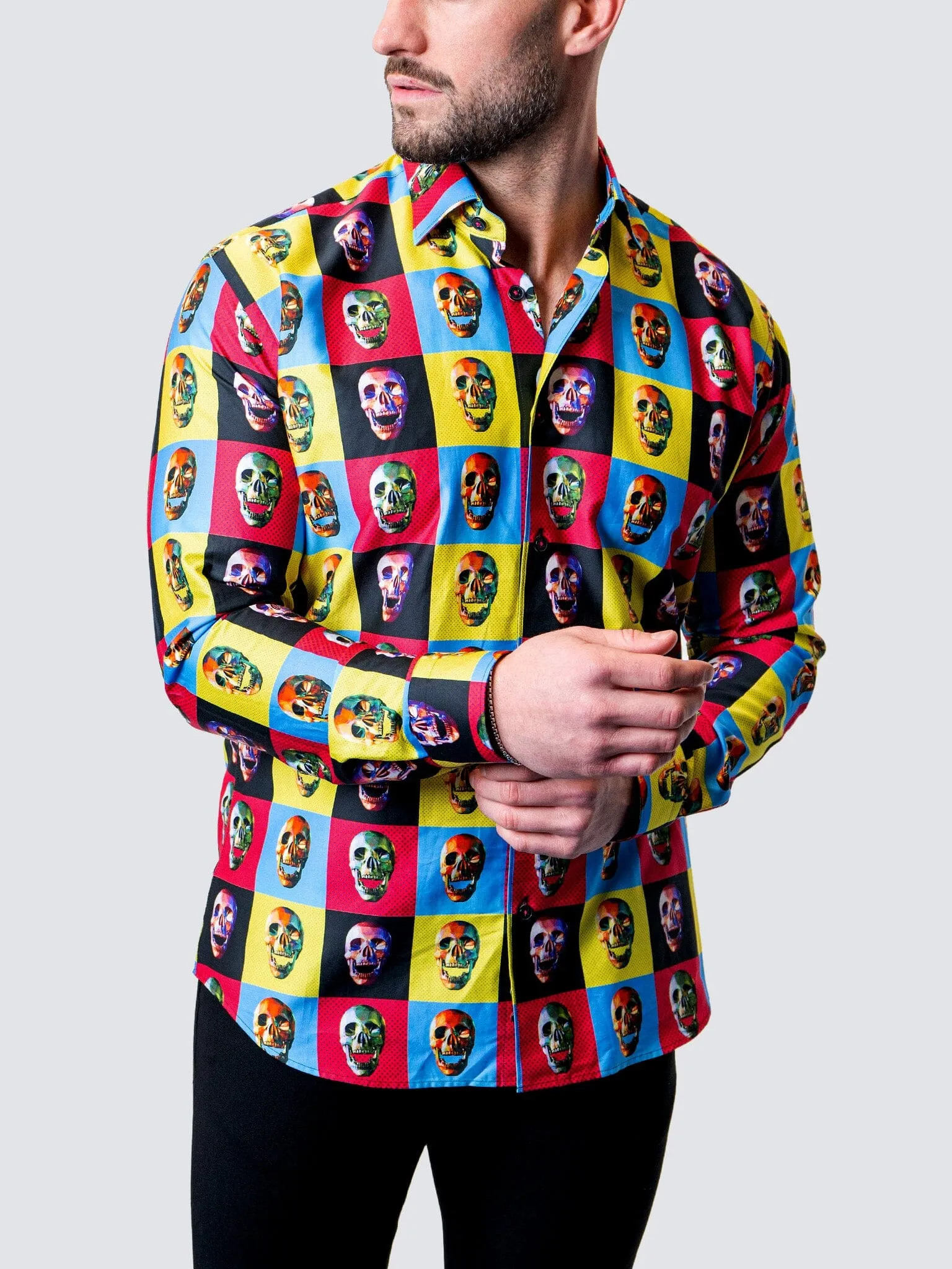 Fibonacci Worhol Skull Multi