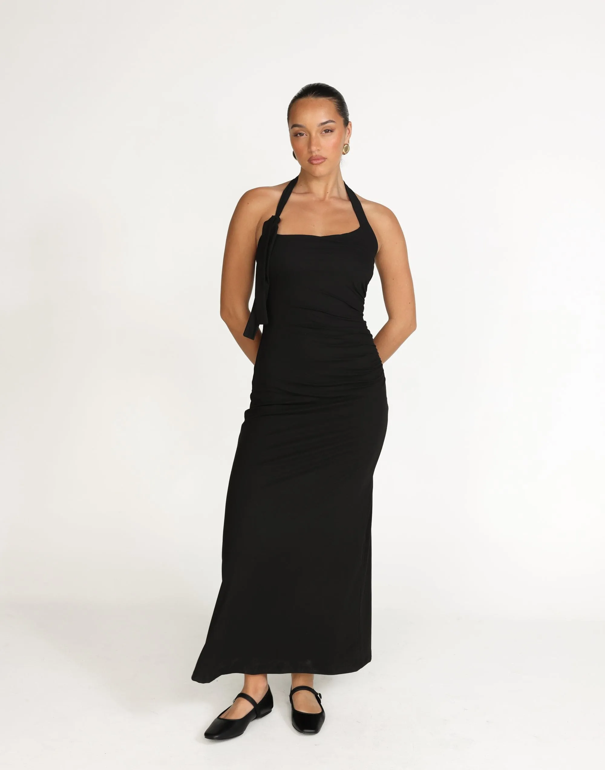 Fiore Maxi Dress (Black)