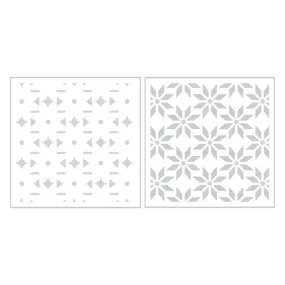 Folk Star Layered Stencils (2 pack)
