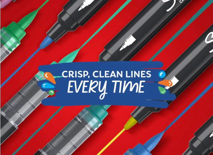 For Boxcar Patch : Creative Markers, Water-Based Acrylic Markers 5-Count