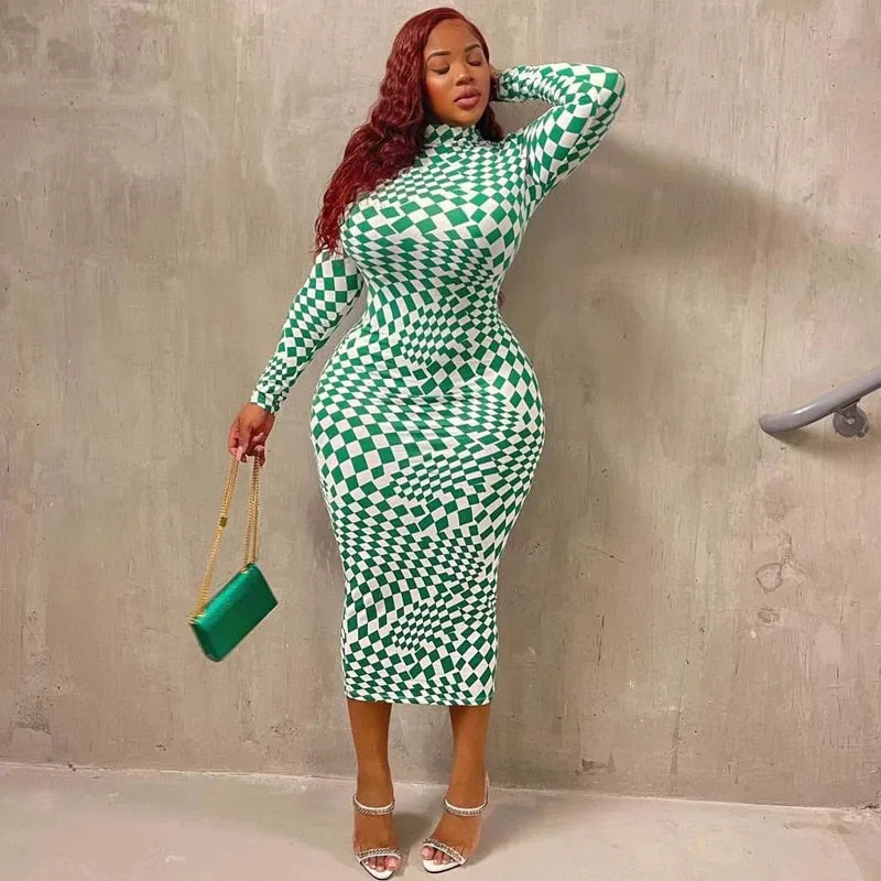 FUNHOUSE BODYCON MIDI