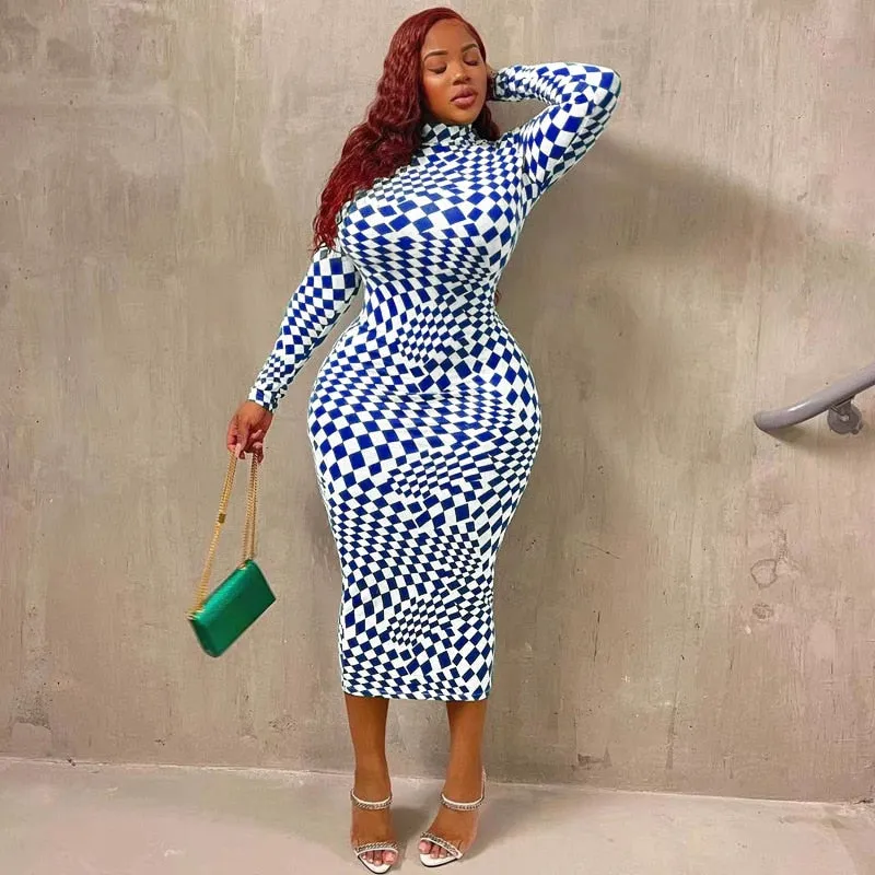 FUNHOUSE BODYCON MIDI