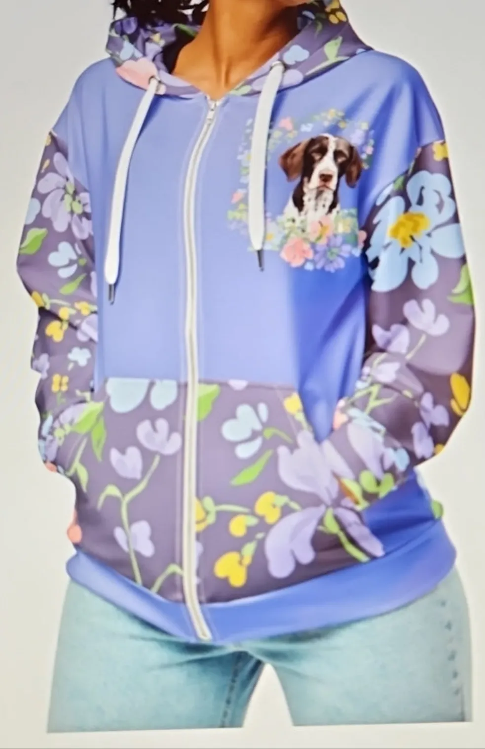 German Shorthaired Pointer Puppy Dog Hoodie Jacket Coat