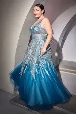 GLITTER BALL GOWN
