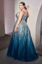 GLITTER BALL GOWN