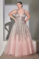 GLITTER BALL GOWN