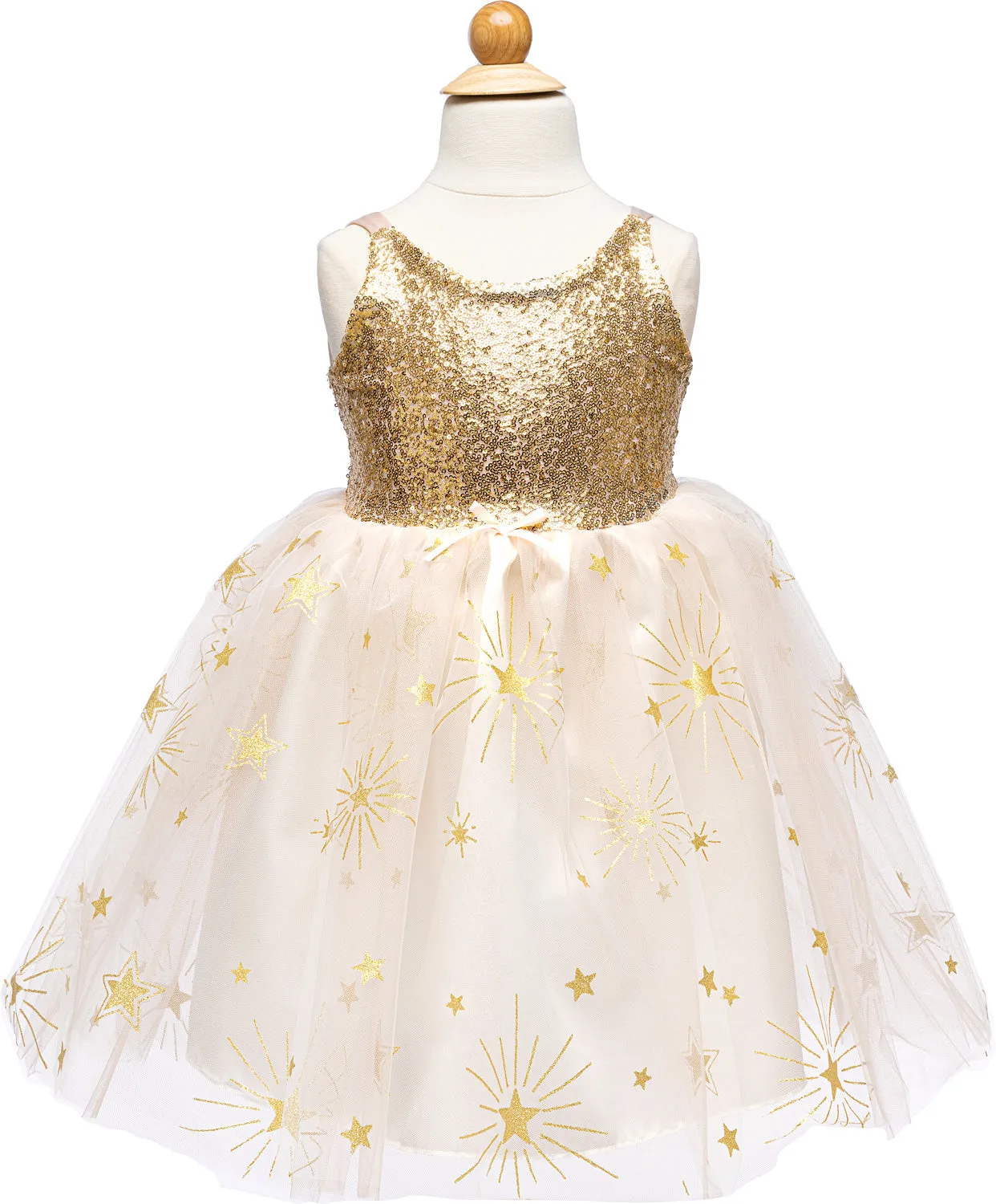 Gold Glam Party Dress Size 3-4