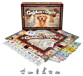 Golden  Opoly Board Game