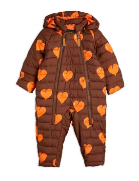 Hearts insulator baby overall