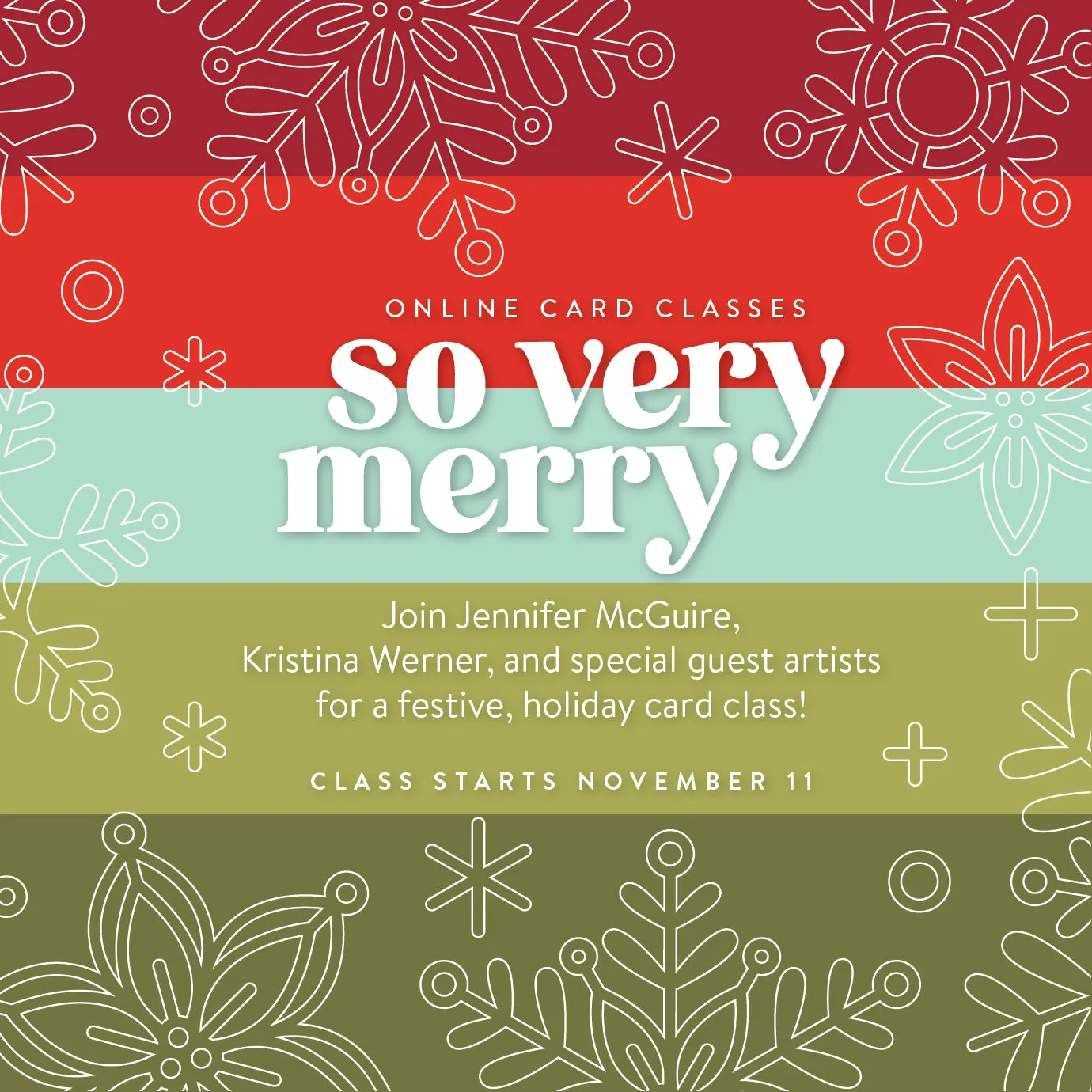 Holiday Assortment Stencil Pack