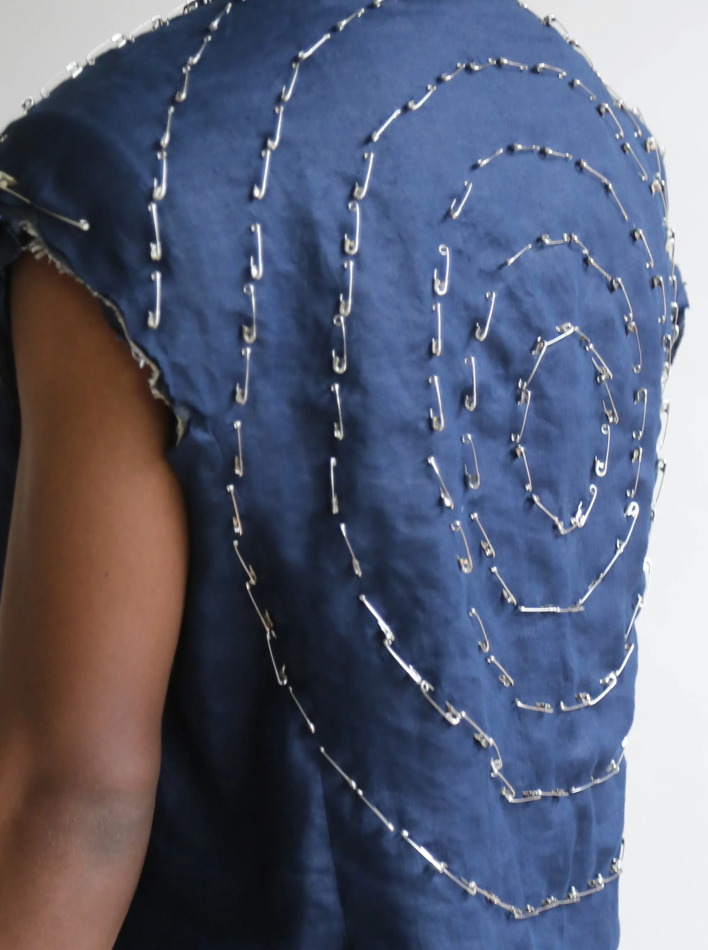 J A Lunar Linen Cropped Jacket