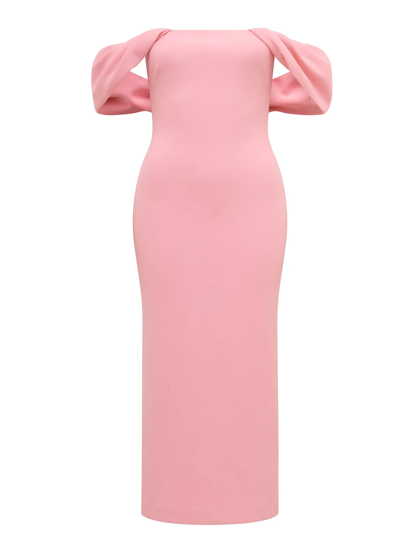 Jacinta Off Shoulder Bodycon Midi Dress