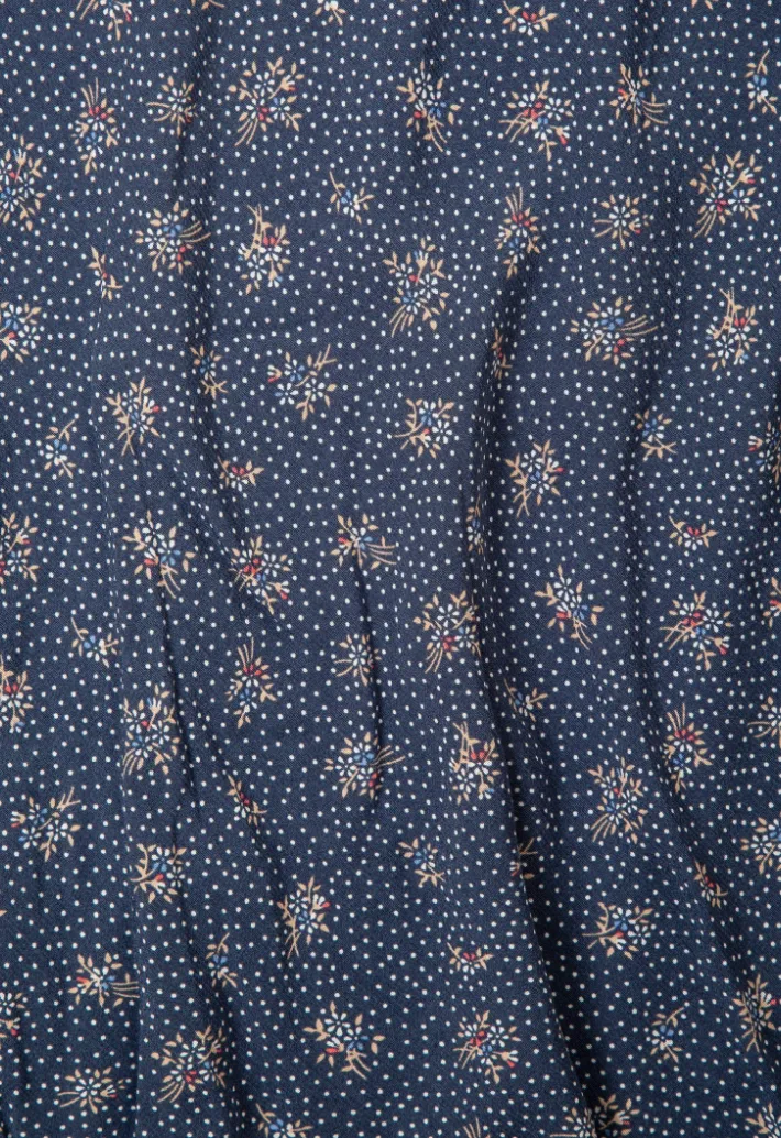 Jasmine Poolside Slip Midi Dress Navy